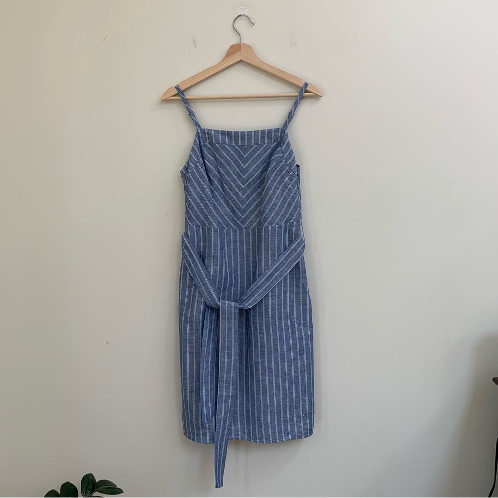 Banana Republic Blue Stripped Dress Size 0
